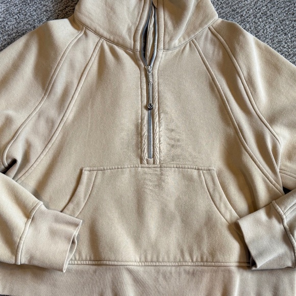 lululemon scuba half-zip...  sz M/L - Picture 1 of 3